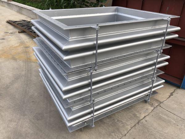 不銹鋼304煙氣矩形方波波紋膨脹節